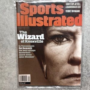 Pat Summit University of Tennessee womens Sports Illustrateds March 2, 1998